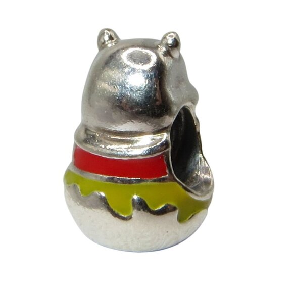 Pandora Disney Winnie the Pooh Honey Pot Enamel & SS .925 Charm 791919ENMX - Picture 4 of 7